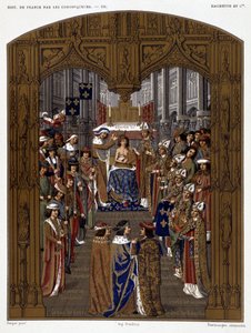 Koronacja Karola VI (1380) - w "Les Chroniqueurs de l