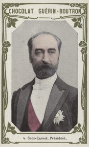 Sadi-Carnot, Prezydent (kolorowe zdjęcie) autorstwa French School