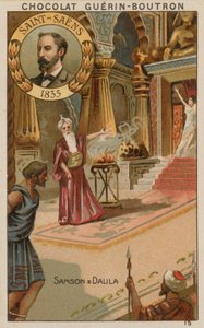 Saint-Saens, Samson i Dalila autorstwa French School