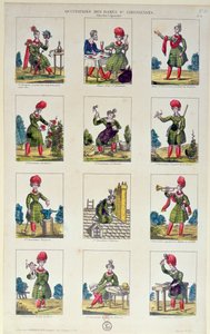 Kobiety Saint-Simonian i ich zawody, ok. 1830 autorstwa French School
