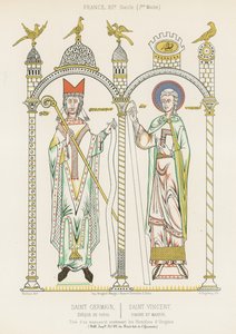 Saint Germain i Saint Vincent autorstwa French School