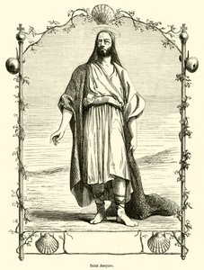 Święty Jakub (rycina) autorstwa French School
