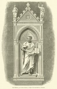 Święty Matthieu (rycina) autorstwa French School
