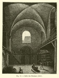 Pokój kąpielowy, 1810 autorstwa French School