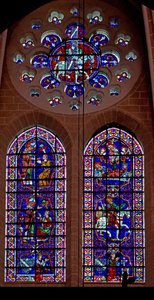 Sceny z życia św. Marcina; dawca - Thibault VI, hrabia Chartres (w109) autorstwa French School