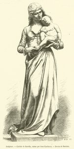 Rzeźba, Clotilde de Surville (grafika) autorstwa French School