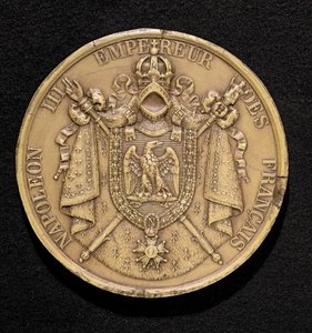 Pieczęć Napoleona III (1808-73) 1852 autorstwa French School