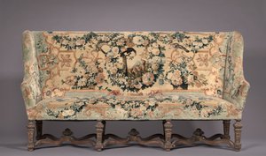 Sofa, producent Savonnerie Factory, przed 1717 r. autorstwa French School