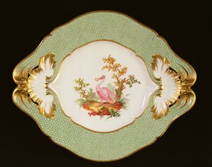 Sevres oznacza wazę na nabożeństwo Eden, 1788 (porcelana)