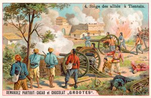 Oblężenie Tientsin, Rebelia Bokserów, Chiny autorstwa French School