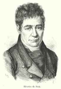 Silvestre de Sacy (grafika) autorstwa French School