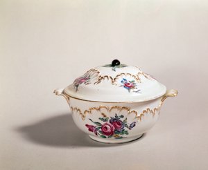Miska na zupę, made in Tournai, 1775-80 (porcelana)