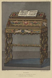 Spinet z herbem księżnej Conti autorstwa French School