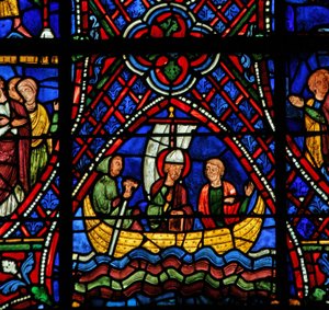 St. Apollinaire: w łodzi (w36) autorstwa French School