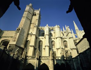 Katedra św. Justa od południa, początek 1272 autorstwa French School