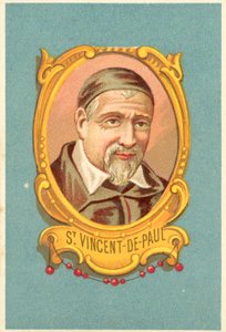 St Vincent-de-Paul (kolor lito) autorstwa French School