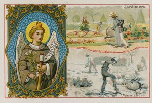 St Vincent, ogrodnicy i plantatorzy warzyw autorstwa French School