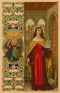 Sta Johanna Valesiensis autorstwa French School