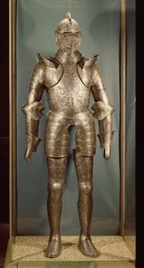 Zbroja Henryka II (1519-59) (żelazo) autorstwa French School