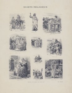 Przedmioty religijne (grafika) autorstwa French School