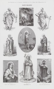 Przedmioty religijne (grafika) autorstwa French School