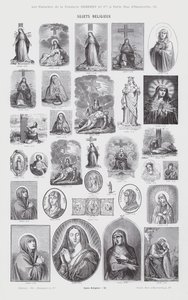 Przedmioty religijne (grafika) autorstwa French School