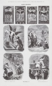 Przedmioty religijne (grafika) autorstwa French School