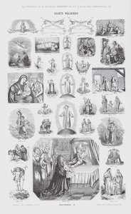 Przedmioty religijne (grafika) autorstwa French School