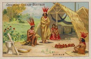 Surinam (chromolit) autorstwa French School