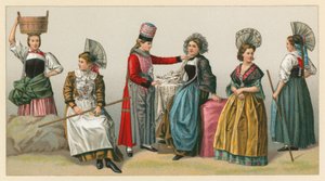 Szwajcaria kostium autorstwa French School