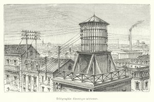 napowietrzna telegrafia elektryczna, autorstwa French School