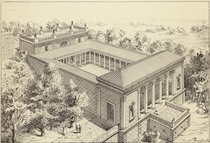 Świątynia Baala autorstwa French School