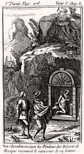 „Kawaler z Salamanki”, c.1759 (rycina) autorstwa French School