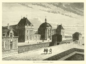 Zamek Monceaux autorstwa French School