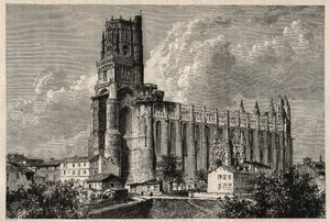 Bazylika katedralna św. Cecylii - katedra albi - autorstwa French School