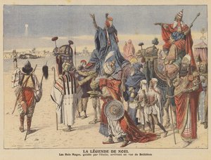 Historia świąteczna (kolor lito) autorstwa French School