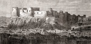 Cytadela w Heracie i Qala Iktyaruddin, Herat, Afganistan, z „L