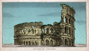 Koloseum. (rytownictwo autorstwa French School