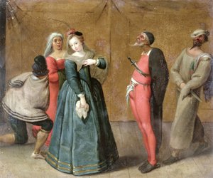 Firma Commedia dellArte (patrz również 231072) autorstwa French School