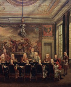 Rada Regencyjna dla Mniejszości Ludwika XV autorstwa French School