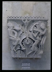 Śmierć Kaina, pierwotna stolica z nawy katedry autorstwa French School