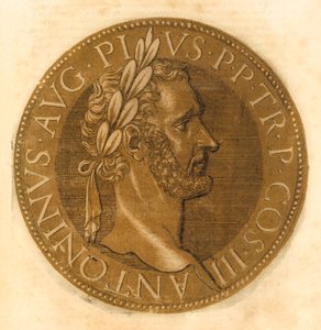 Cesarz Antoninus Pius autorstwa French School
