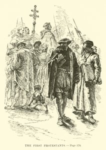 Pierwsi protestanci autorstwa French School