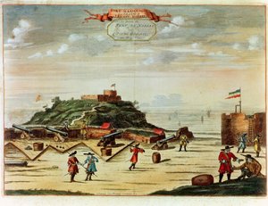 Fort Goree (kolorowy grawerunek) autorstwa French School