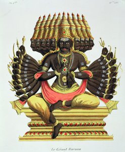 Olbrzymi Ravana autorstwa French School