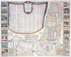 Ziemia Święta , ok. 1770 autorstwa French School