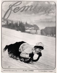 Saneczkarstwo w Chamonix, od Femina autorstwa French School