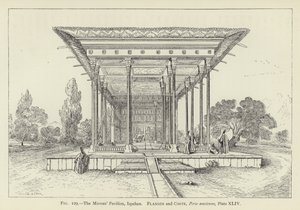 Pawilon Lustrzany, Ispahan autorstwa French School