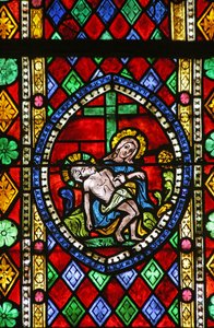 Pieta: zejście z krzyża autorstwa French School