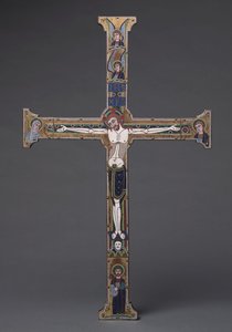 „Krzyż Spitzera”, Mistrz Królewskiej Warsztatu Plantagenet, ok. 1190 autorstwa French School